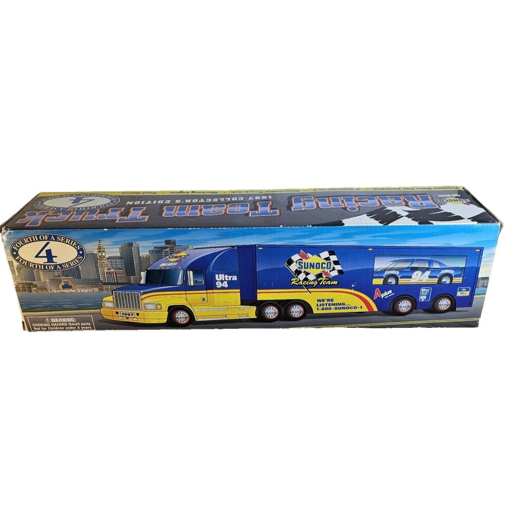 Classic New Sunoco Series 4 Racing Team Truck 1997 Collector's Edition  WORKS!1